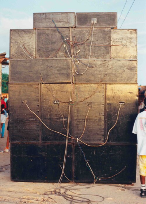  wall of speakers 1992