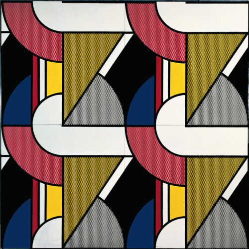  Modular painting with four panels No. 2 1969