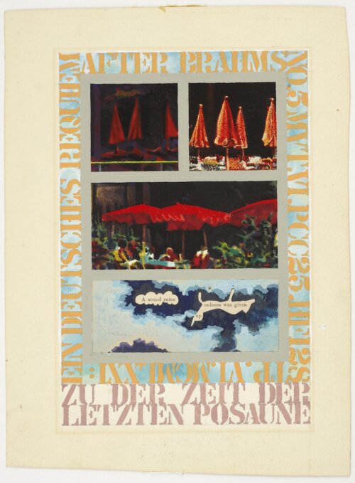  Ein deutsches Requiem – After Brahms (nach Brahms Opus 45) 1971