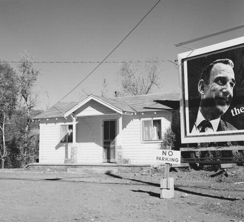  8 Fotografien aus der Serie "The New West" 1968